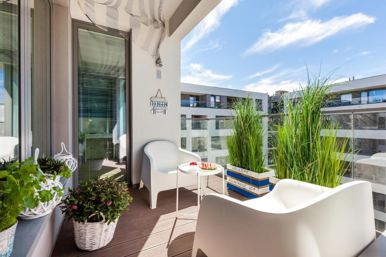 Plac Unii Aquamarine Premium Apartment Gdynia Buitenkant foto
