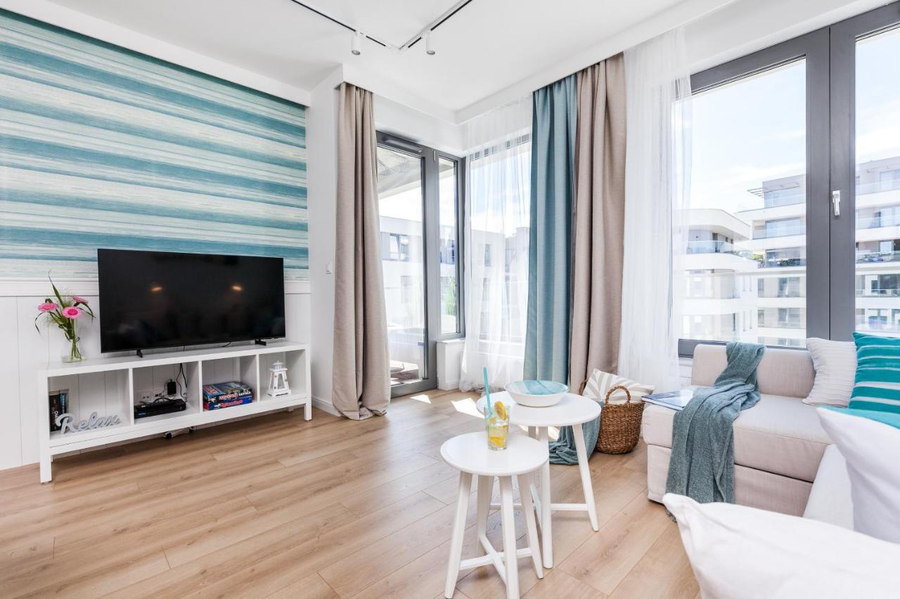 Plac Unii Aquamarine Premium Apartment Gdynia Buitenkant foto